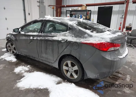 2013 Hyundai Elantra Gls из США, поврежденный, VIN 5NPDH4AE0DH296948